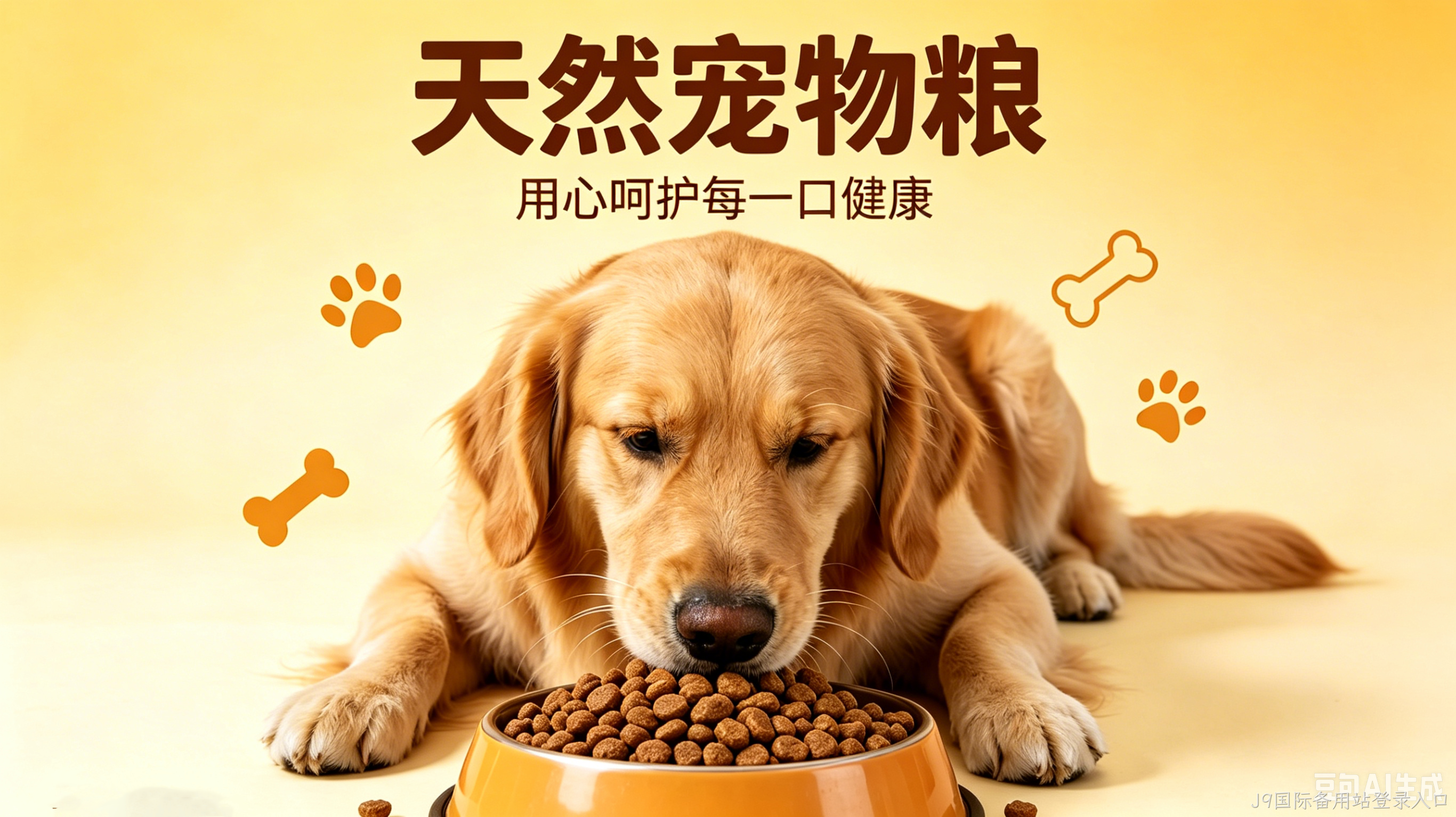 宠物粮官网定制案例｜J9国际备用站登录入口打造信任型品牌门户
