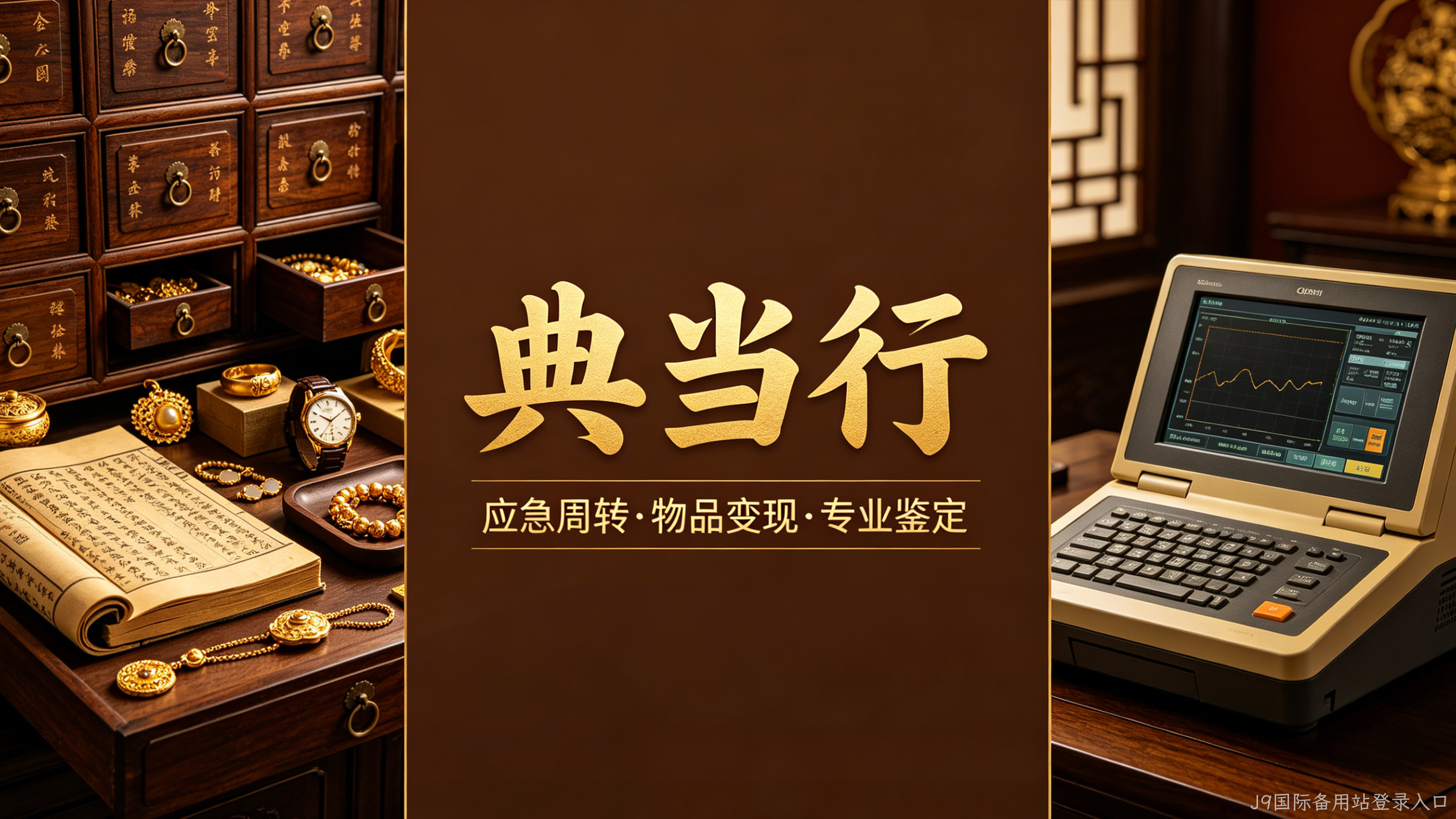 典当行业官网定制案例｜J9国际备用站登录入口打造合规信任型门户