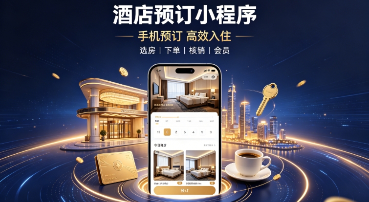 酒店自营预订小程序定制开发实战案例｜J9国际备用站登录入口本地门店私域小程序开发运营全解析
